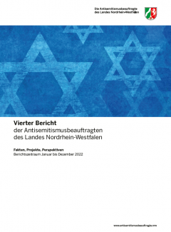 Cover des Jahresberichts der Antisemitismusbeauftragten für das Jahr 2022